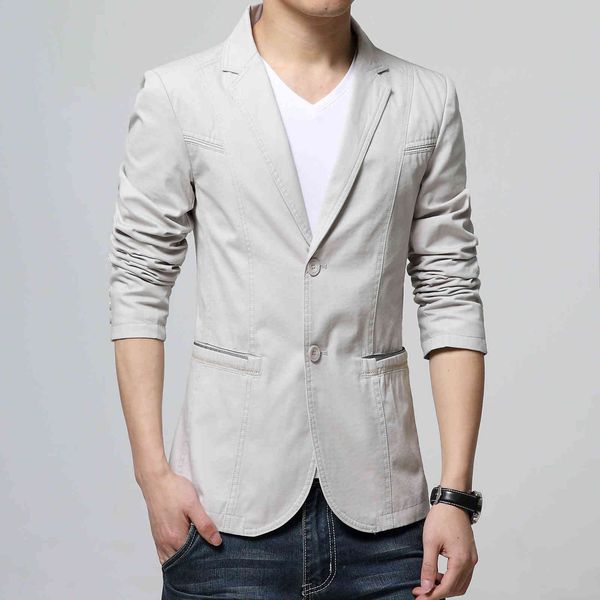 luxury men's suits blazers 2021 spring and autumn korean cotton casual versatile youth slim fit suit large men's wear, White;black
luxury men's suits blazers 2021 spring and autumn korean cotton casual versatile youth slim fit suit large men's wear, White;black