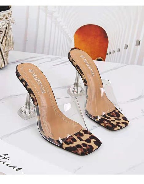 sandals fashion summer pvc crystal open toed high heels women transparent heel slippers pumps .5cm big size 41 43, Black
sandals fashion summer pvc crystal open toed high heels women transparent heel slippers pumps .5cm big size 41 43, Black