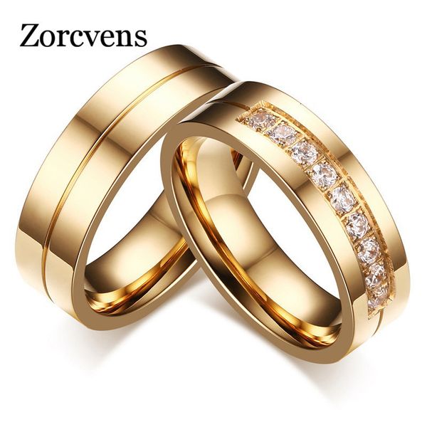love ring zorcvens 2021 gold-color cz wedding s lover's cubic zirconia stainless steel romantic jewelry, Slivery;golden
love ring zorcvens 2021 gold-color cz wedding s lover's cubic zirconia stainless steel romantic jewelry, Slivery;golden