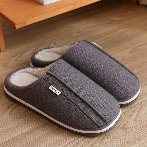 male autumn winter slippers stripe print household cotton shoes men home indoor soft shoes antiskid simple slipper warm shoes, Black
male autumn winter slippers stripe print household cotton shoes men home indoor soft shoes antiskid simple slipper warm shoes, Black