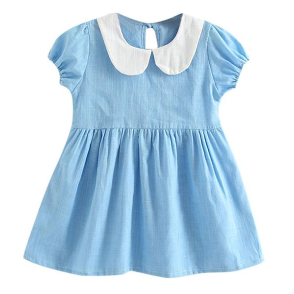 girl's dresses baby girl doll collar a-line dress toddler kids girls ruffle ruched princess party elegant clothes 1-6 years, Red;yellow
girl's dresses baby girl doll collar a-line dress toddler kids girls ruffle ruched princess party elegant clothes 1-6 years, Red;yellow