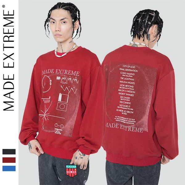 men's hoodies & sweatshirts madeextreme creative design lounge wear high street sweatshirt harajuku japanese streetwear 2021 vintage co, Black
men's hoodies & sweatshirts madeextreme creative design lounge wear high street sweatshirt harajuku japanese streetwear 2021 vintage co, Black