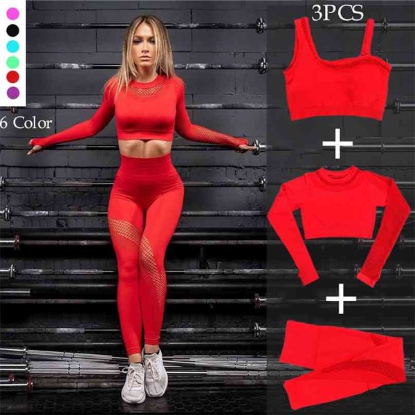 seamless yoga set sport outfits women 2pcs two piece hollow long sleeve crop leggings workout wear gym suit fitness sets 210813, Gray
seamless yoga set sport outfits women 2pcs two piece hollow long sleeve crop leggings workout wear gym suit fitness sets 210813, Gray