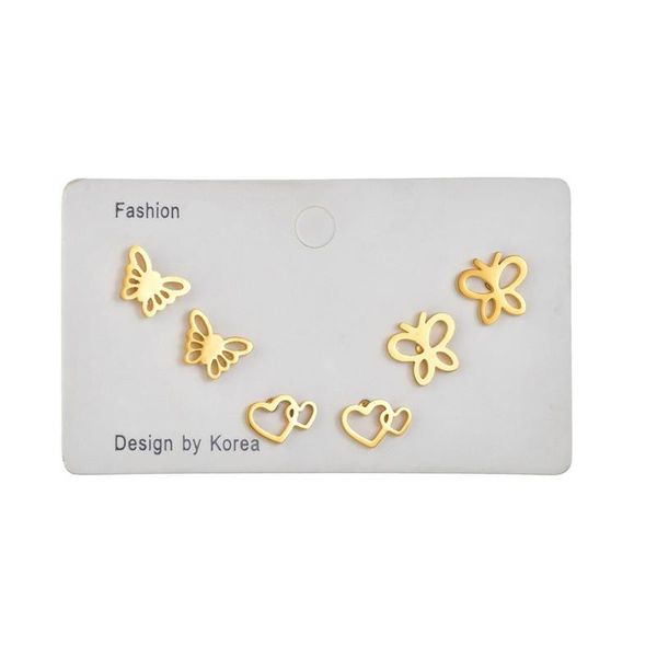 stud 2021 gold animal butterfly cute heart moon earrings for women fashion jewelry korean set, Golden;silver
stud 2021 gold animal butterfly cute heart moon earrings for women fashion jewelry korean set, Golden;silver