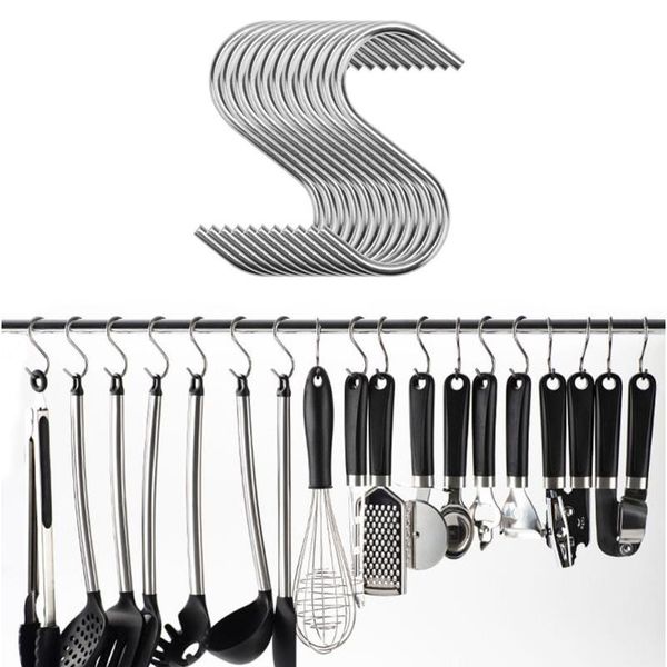 hooks & rails stainless steel kitchen hook organizer s-shape bedroom railing hanger clasp holder storage shelf 10pcs
hooks & rails stainless steel kitchen hook organizer s-shape bedroom railing hanger clasp holder storage shelf 10pcs