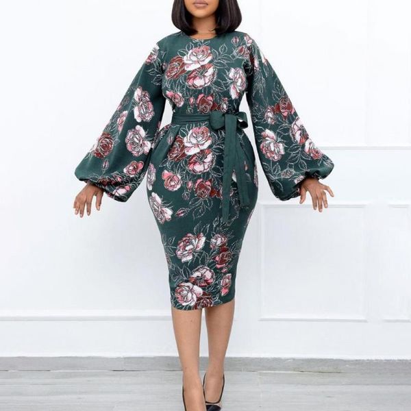 casual dresses lady floral print lantern sleeve dress party bodycon for banquet, Black;gray
casual dresses lady floral print lantern sleeve dress party bodycon for banquet, Black;gray