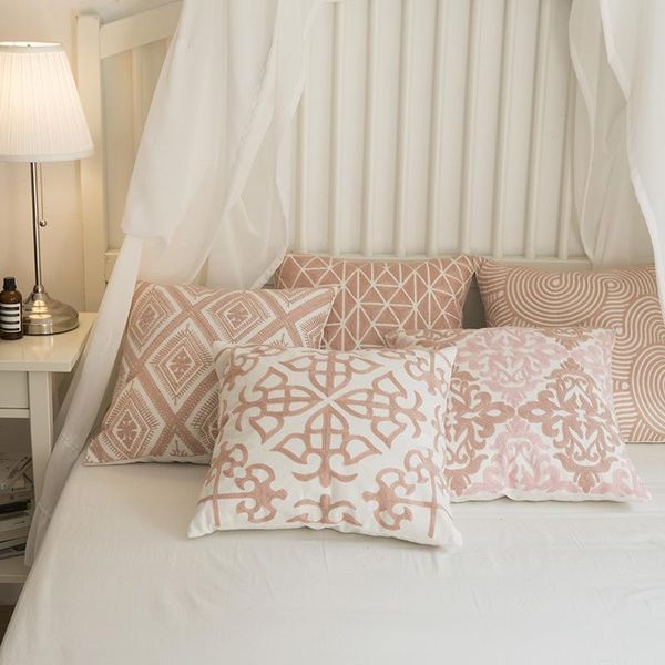 pillow case pink embroidery cushion cover 45x45cm home decor sofa soft cotton geometry pillowcases for livingroom bedroom office
pillow case pink embroidery cushion cover 45x45cm home decor sofa soft cotton geometry pillowcases for livingroom bedroom office
