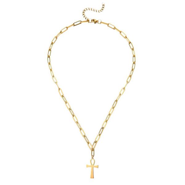 pendant necklaces stainless steel religious egyptian ankh crucifix for woman symbol of life cross jewelry gifts, Silver
pendant necklaces stainless steel religious egyptian ankh crucifix for woman symbol of life cross jewelry gifts, Silver