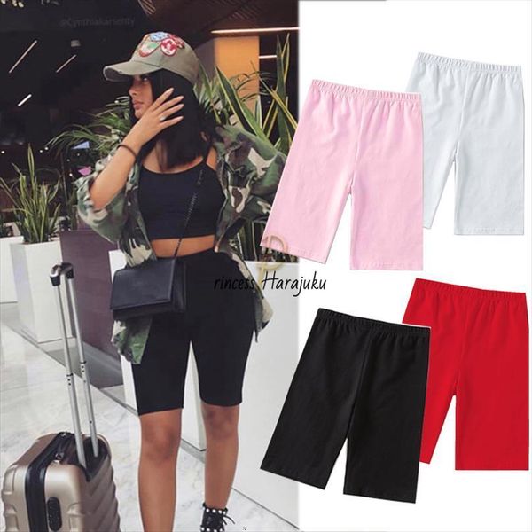 biker summer mid womens shorts waist tight stretch elastic pure 4 color slim female fitness punk size clothes blanc, White;black
biker summer mid womens shorts waist tight stretch elastic pure 4 color slim female fitness punk size clothes blanc, White;black