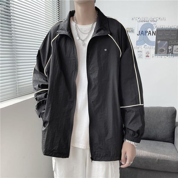 men's jackets 2021 summer sun protection clothing men fashion loose korean coat cardigan thin sun-protective, Black;brown
men's jackets 2021 summer sun protection clothing men fashion loose korean coat cardigan thin sun-protective, Black;brown