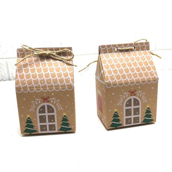 10/50/100pcs house shape kraft candy box favor gift boxes with ropes merry christmas guests cookie packaging bags party decor
10/50/100pcs house shape kraft candy box favor gift boxes with ropes merry christmas guests cookie packaging bags party decor