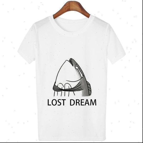 aesthetic tshirt fish head graphic tees women funny lost dream letters t shirt harajuku style streetwear, White
aesthetic tshirt fish head graphic tees women funny lost dream letters t shirt harajuku style streetwear, White
