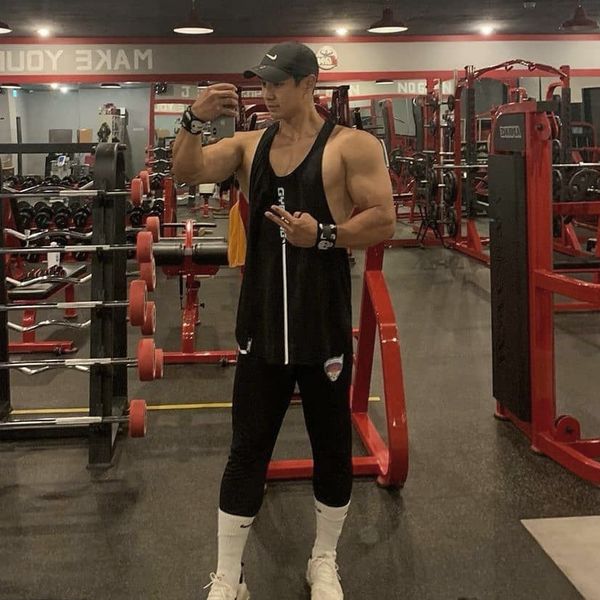 2021 sports sleeveless new style cotton fitness shirt men' vest bodybuilding d9c7, White;black
2021 sports sleeveless new style cotton fitness shirt men' vest bodybuilding d9c7, White;black