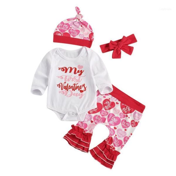clothing sets 0-12m born valentine romper baby girl daddy letter long sleeve romper+hearts flared trousers+hat+headband 4pcs1, White
clothing sets 0-12m born valentine romper baby girl daddy letter long sleeve romper+hearts flared trousers+hat+headband 4pcs1, White