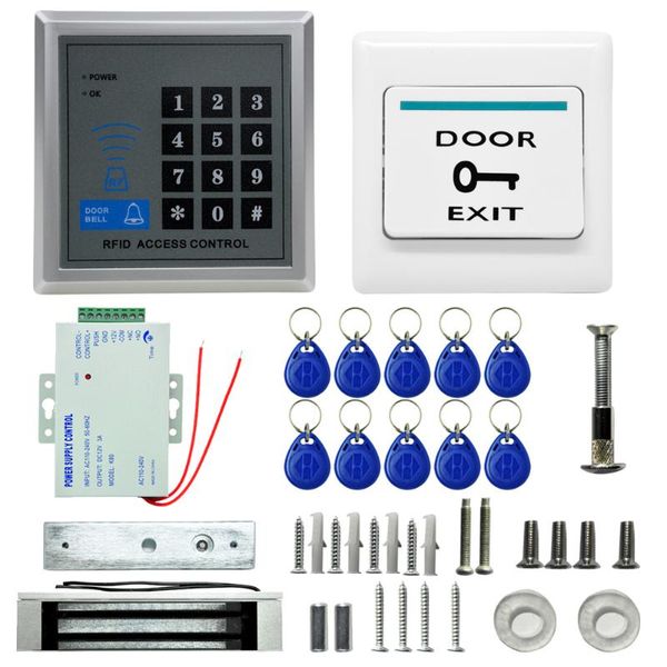 electric door access control system kit id card password system power supply rfid proximity door entry keypad locks button
electric door access control system kit id card password system power supply rfid proximity door entry keypad locks button