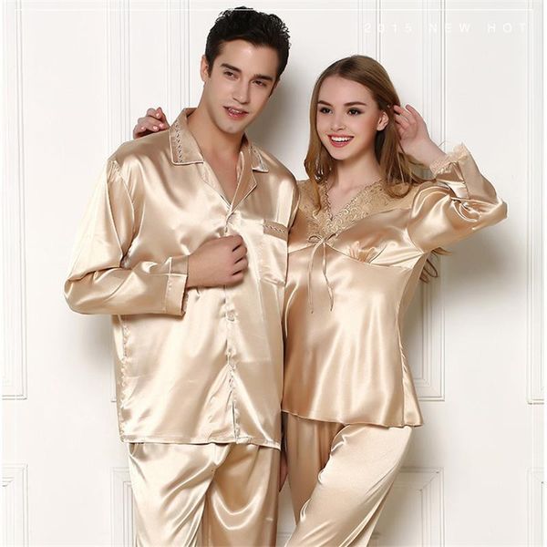 couples pajamas men women satin silk pajama pants sets summer long sleeve pyjama home suit lovers sleepwear, Black;red
couples pajamas men women satin silk pajama pants sets summer long sleeve pyjama home suit lovers sleepwear, Black;red