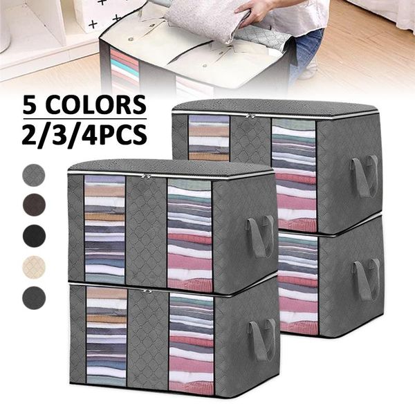 storage bags 2/3/4pcs/set foldable clothes quilt blanket closet sweater organizer box sorting pouches cabinet container
storage bags 2/3/4pcs/set foldable clothes quilt blanket closet sweater organizer box sorting pouches cabinet container