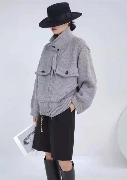 women's jackets zk1979 fashion women coats & 2021 runway luxury european design party style clothing, Black;brown
women's jackets zk1979 fashion women coats & 2021 runway luxury european design party style clothing, Black;brown