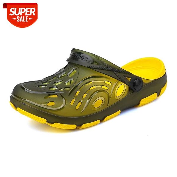 Jumpmore Summer Hole Shoes Men Sandals Beach Shoes Half Slippers Jelly Men's Size 40-45 #tw1l, Black
Jumpmore Summer Hole Shoes Men Sandals Beach Shoes Half Slippers Jelly Men's Size 40-45 #tw1l, Black