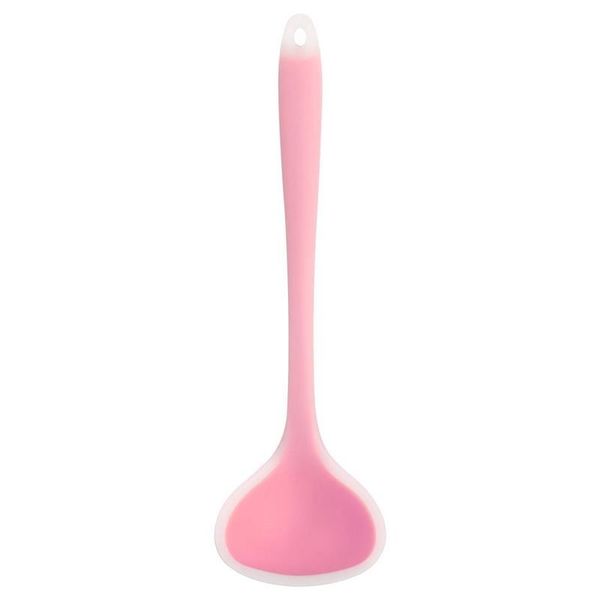 spoons 1 piece silicone soup ladle 3 colors long handle spoon heat-resistant mixing scoops kitchen cooking utensils tableware
spoons 1 piece silicone soup ladle 3 colors long handle spoon heat-resistant mixing scoops kitchen cooking utensils tableware