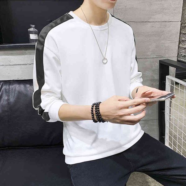 autumn new style leisure solid color hoodls collarls liner ls pocket inserting white simple young men's sweater, Black
autumn new style leisure solid color hoodls collarls liner ls pocket inserting white simple young men's sweater, Black