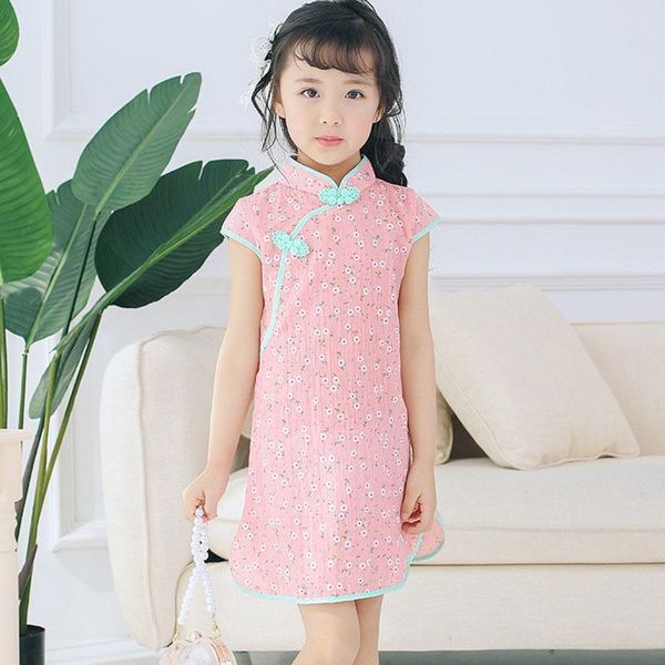 ethnic clothing girls' summer dress, cheongsam princess birthday party and wedding, Red
ethnic clothing girls' summer dress, cheongsam princess birthday party and wedding, Red