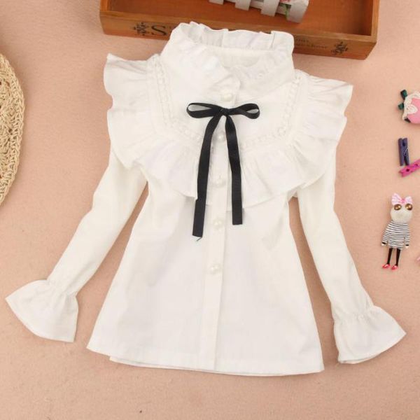 shirts 2021 spring girls blouse children school girl white cotton child shirt blusas kids clothes 8 to 12, White;black
shirts 2021 spring girls blouse children school girl white cotton child shirt blusas kids clothes 8 to 12, White;black