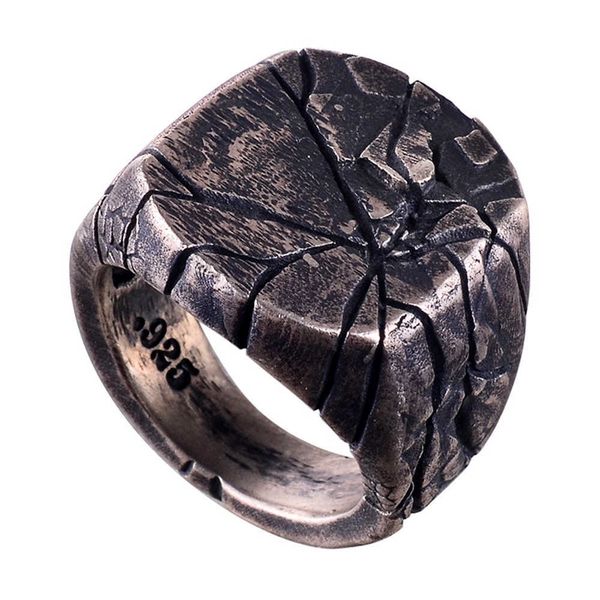 ring loredana punk restoring ancient ways craze crackle modelling male celibate noble overbearing irregular line pure metal, Golden;silver
ring loredana punk restoring ancient ways craze crackle modelling male celibate noble overbearing irregular line pure metal, Golden;silver