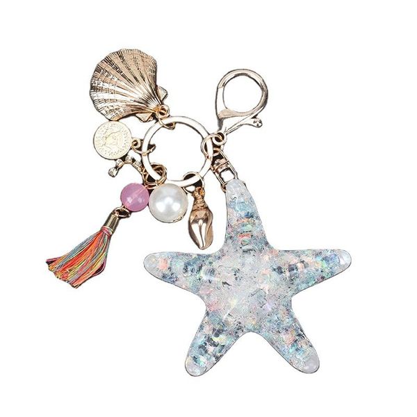 keychains colorful acrylic starfish shell keychain creative cute bag car pendant charm keyring fashion couples ornament gift, Silver
keychains colorful acrylic starfish shell keychain creative cute bag car pendant charm keyring fashion couples ornament gift, Silver