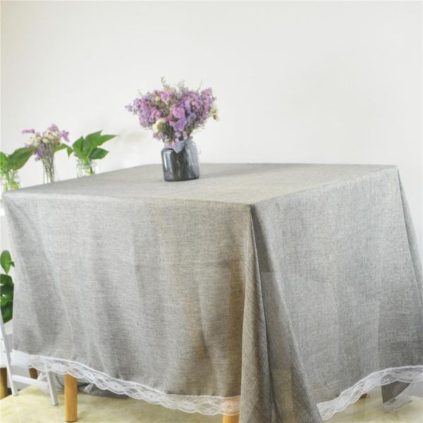 table cloth round gray khaki imitation linen cotton dining tea cover wedding christmas home decor lace rectangle overlays
table cloth round gray khaki imitation linen cotton dining tea cover wedding christmas home decor lace rectangle overlays