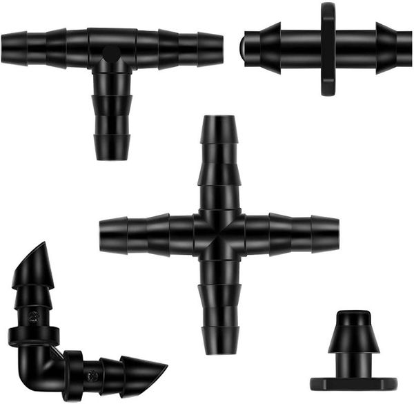watering equipments garden water connector drip irrigation for 1/4'' tubing hose accessories joint barbed tees cross eng plug adap
watering equipments garden water connector drip irrigation for 1/4'' tubing hose accessories joint barbed tees cross eng plug adap