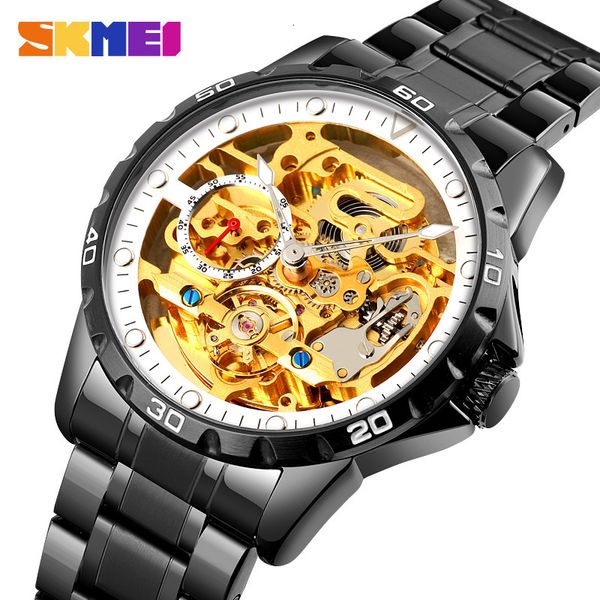skmei fashion automatic mechanical man clocks luxury waterproof seaproof steel tape male reloj hombre 9230, Slivery;brown
skmei fashion automatic mechanical man clocks luxury waterproof seaproof steel tape male reloj hombre 9230, Slivery;brown