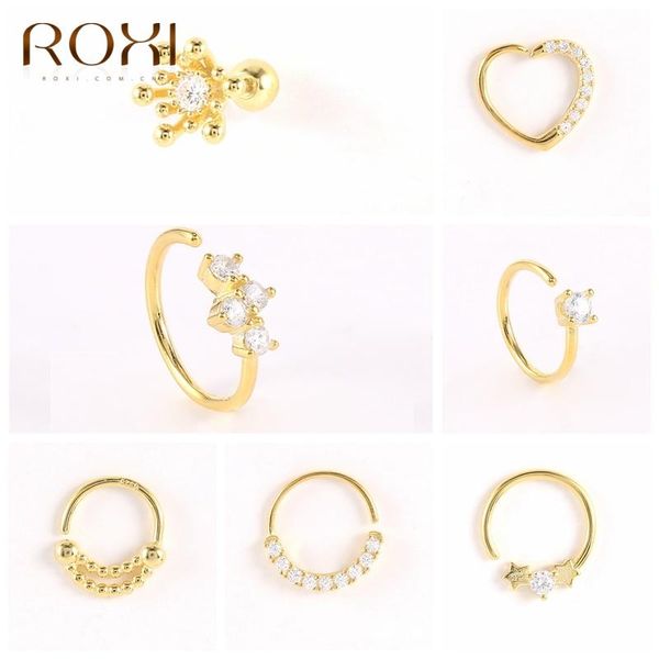 hoop & huggie roxi bling earrings for women silver 925 ear piercing septum circle earring jewelry nose ring bone buckle punk wind, Golden;silver
hoop & huggie roxi bling earrings for women silver 925 ear piercing septum circle earring jewelry nose ring bone buckle punk wind, Golden;silver
