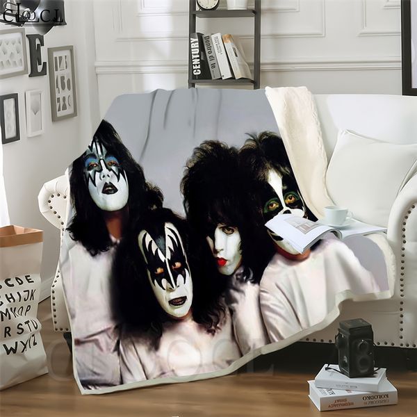 cloocl pop metal kiss band 3d print street style conditioning blanket sofa teens bedding throw blankets plush quilt
cloocl pop metal kiss band 3d print street style conditioning blanket sofa teens bedding throw blankets plush quilt