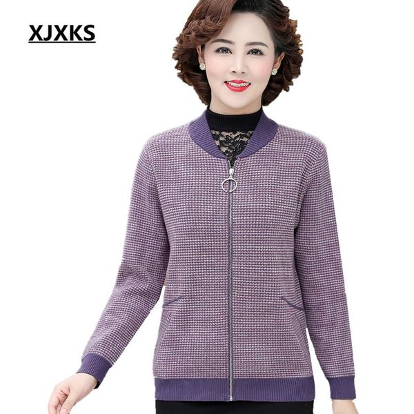 women's jackets xjxks fashion zipper cardigan women jacket autumn winter 2021 loose plus size comfortable wool knitted sweater coat, Black;brown
women's jackets xjxks fashion zipper cardigan women jacket autumn winter 2021 loose plus size comfortable wool knitted sweater coat, Black;brown
