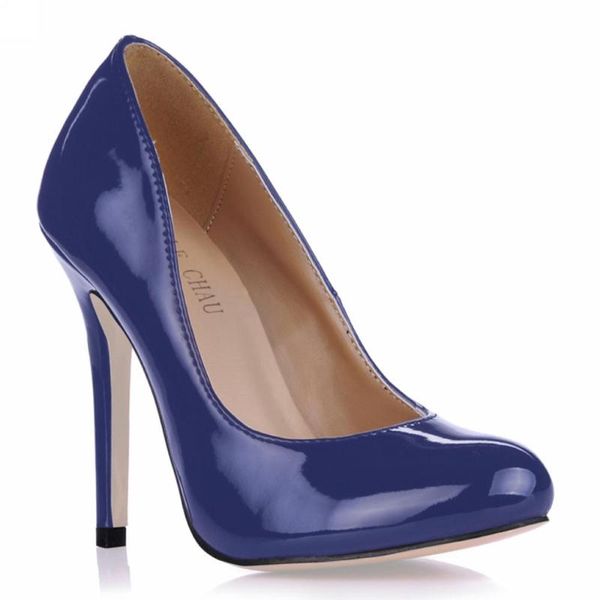 dress shoes spring autumn patent 12cm high heel pumps fashion women stiletto thin round toe party lady 3c-a1, Black
dress shoes spring autumn patent 12cm high heel pumps fashion women stiletto thin round toe party lady 3c-a1, Black
