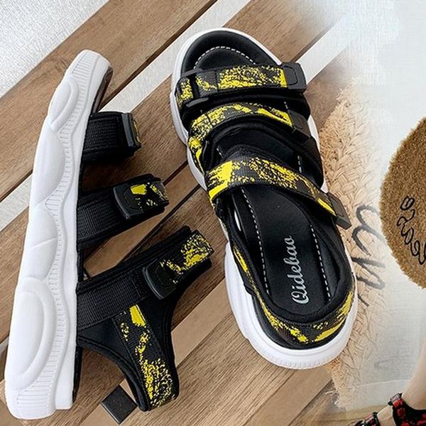 sandals women's 2021 women summer fashion ins sports wild thick bottom roman open toe, Black
sandals women's 2021 women summer fashion ins sports wild thick bottom roman open toe, Black