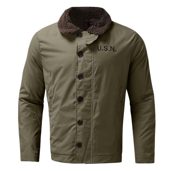 men's jackets 2021 men autumn winter warm pure color loose casual single breasted stand collar windbreaker coat of high quality, Black;brown
men's jackets 2021 men autumn winter warm pure color loose casual single breasted stand collar windbreaker coat of high quality, Black;brown