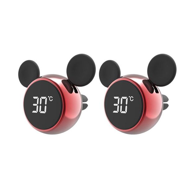 car air freshener portable digital lcd clock/temperature display electronic clock thermometer accessories red 2pcs
car air freshener portable digital lcd clock/temperature display electronic clock thermometer accessories red 2pcs