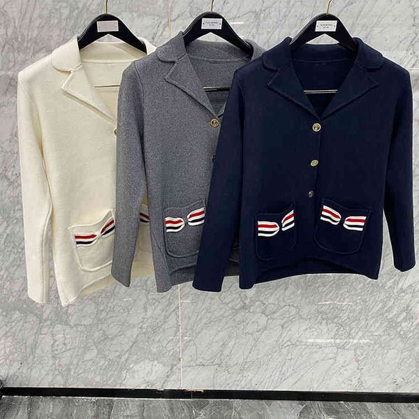 women's suits & blazers tb browin women suit jacket striped doble pockets wool casual daily wear turn down collar korean design cmmp, White;black
women's suits & blazers tb browin women suit jacket striped doble pockets wool casual daily wear turn down collar korean design cmmp, White;black