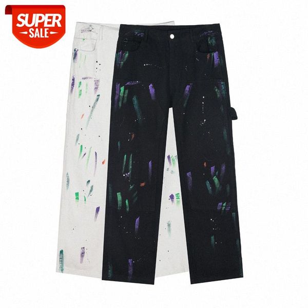 vibe style hand-painted graffiti splash ink trousers men's hip-hop straight casual pants #ck2n, Black
vibe style hand-painted graffiti splash ink trousers men's hip-hop straight casual pants #ck2n, Black