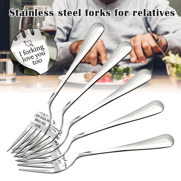 engraved fork gift for husband wife and family letter engraved fork with gift box e2s
engraved fork gift for husband wife and family letter engraved fork with gift box e2s