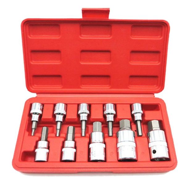 hand tools 10pcs drop sae 3/8 inch & 1/2 drive hex key head socket bit set, set
hand tools 10pcs drop sae 3/8 inch & 1/2 drive hex key head socket bit set, set