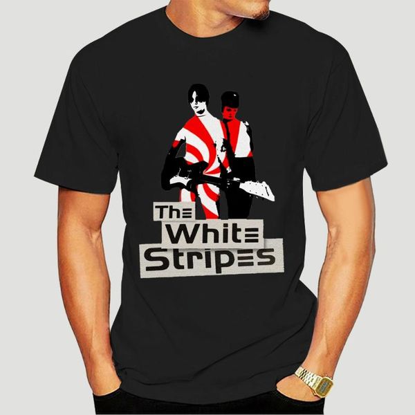 men's t-shirts the white stripes - pepermint tape t shirt jack meg third man records 8276d, White;black
men's t-shirts the white stripes - pepermint tape t shirt jack meg third man records 8276d, White;black