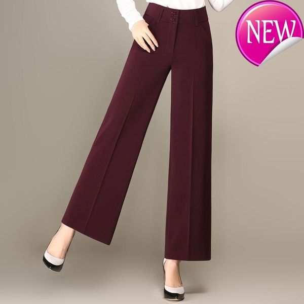 women's pants & capris casual wide leg female high waist cropped for autumn solid color straight office lady suit 3xl 6xl, Black;white
women's pants & capris casual wide leg female high waist cropped for autumn solid color straight office lady suit 3xl 6xl, Black;white