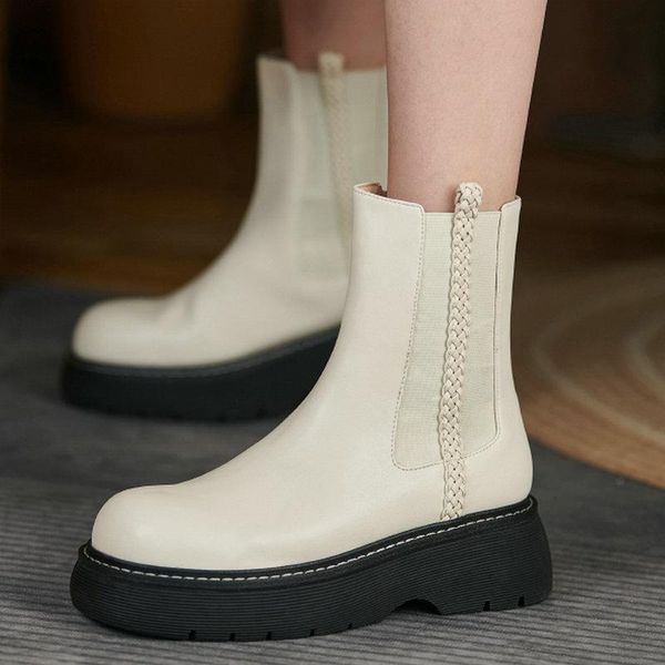boots retro vintage platform female ankle slip-on round toe chunky heels shoes for women party working woman, Black
boots retro vintage platform female ankle slip-on round toe chunky heels shoes for women party working woman, Black