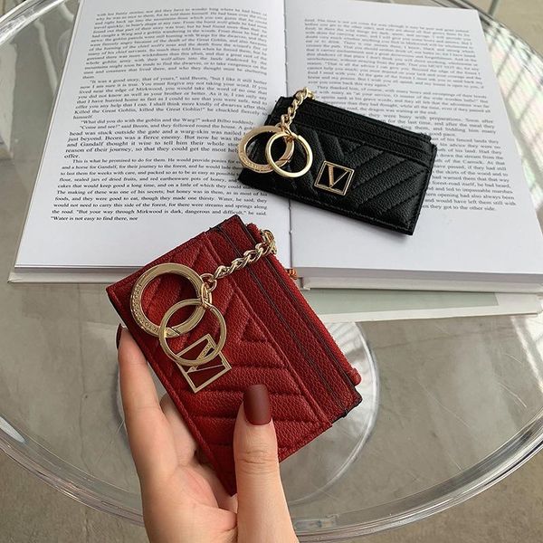 card holders women's pu zipper cash id holder pure color small case business holiday gifts luxury brands bag, Brown;gray
card holders women's pu zipper cash id holder pure color small case business holiday gifts luxury brands bag, Brown;gray