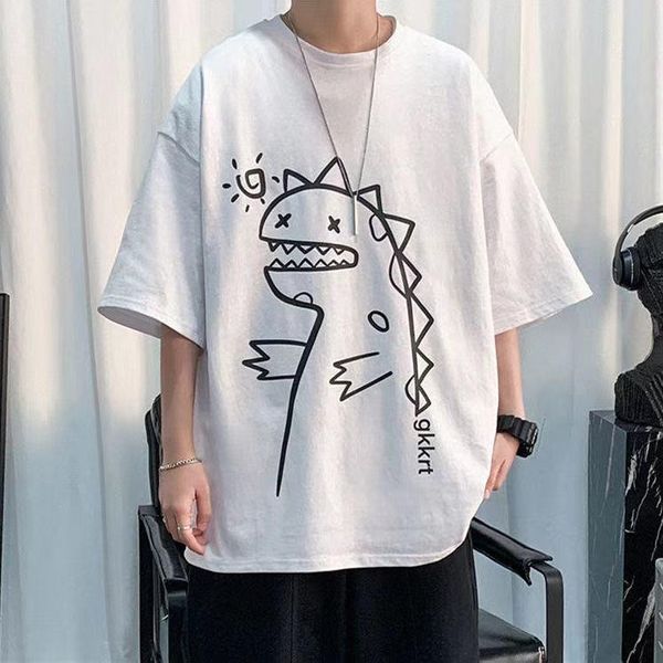 men's t-shirts summer thin t shirt loose round neck short-sleeved tee t-shirt pullover tshirt plus size a2, White;black
men's t-shirts summer thin t shirt loose round neck short-sleeved tee t-shirt pullover tshirt plus size a2, White;black