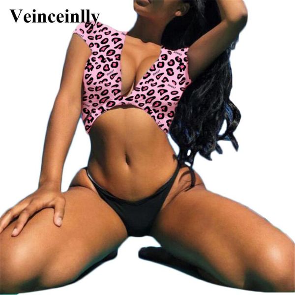 women's swimwear 2021 short sleeve brazilian bikini women female swimsuit two-pieces set tankini bather bathing suit swim y993, White;black
women's swimwear 2021 short sleeve brazilian bikini women female swimsuit two-pieces set tankini bather bathing suit swim y993, White;black