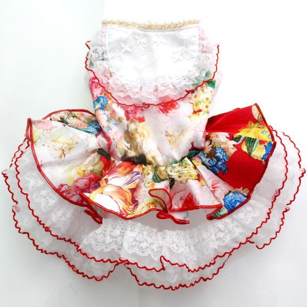 dog apparel pet wedding dress cat puppy princess skirt clothes flowers&lace design 5 sizes
dog apparel pet wedding dress cat puppy princess skirt clothes flowers&lace design 5 sizes